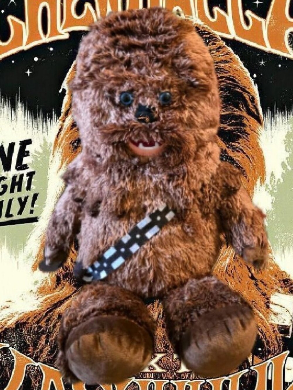 Hallmark Star Wars Chewbacca Hug N Play Plush With Sound